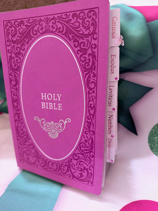 Fuchsia NKJV Holy Bible