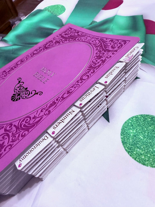 Fuchsia NKJV Holy Bible